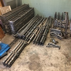 建築足場　部材