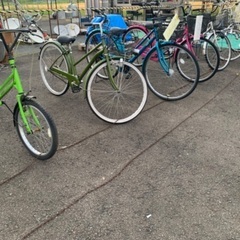すぐ乗れる子供用・大人用自転車（値段はバラバラです）の画像