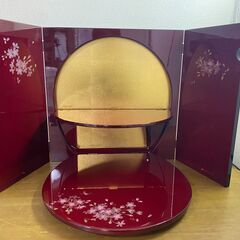【糸島市内 送料無料】雛人形  飾り 雛ごよみ 二段飾り コンパ...