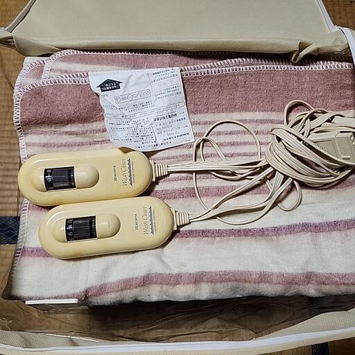 電気毛布２枚セット