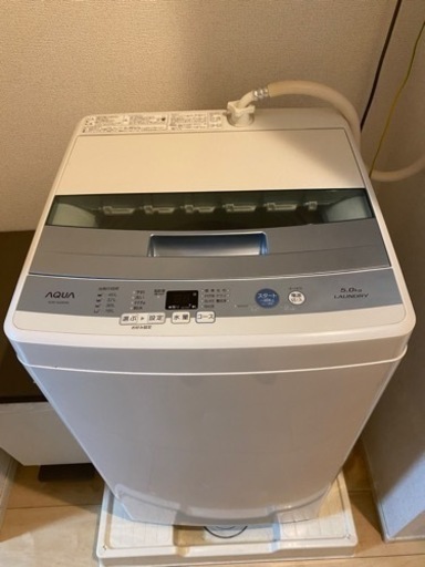 ※譲り先決まりました 【5/23(木)or5/24(金)or25(土)引取り可能な方】2020年製 5kg 洗濯機 2年使用 動作全く問題なし