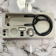 お値下げしました❤️美品❤️聴診器 ダブルヘッド イヤーチップ付属 