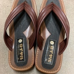 鼻緒のサンダル