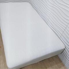 無印 脚付 マットレス シングルの画像