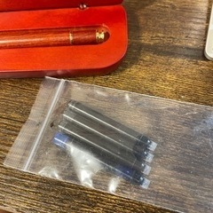 万年筆　替え芯ありの画像