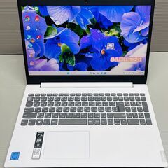保証1ヶ月、インボイス対応、代引き発送可！Windows11、Celeron、SSD256GB(新品)、メモリ8GB、Lenovo製ノートパソコン、CD,DVD,ドライブ、カメラ、Bluetooth、ACアダプター付属、レノボ、ノートPC