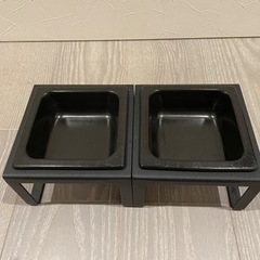 【お譲り先決まりました】【山崎実業 Tower 】ペットフードボ...