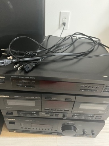 Panasonic最終フラッグシップバブルコンポSC-D70 フルセット