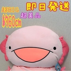 からめる 特大サイズ フェイス クッション ぬいぐるみ