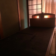 収納付きベッドの画像