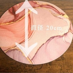 大理石風柄　マウスパッド　新品未開封品の画像
