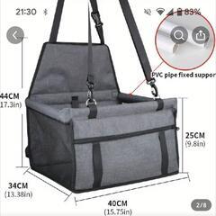 【決まりました】ペット カーシートの画像