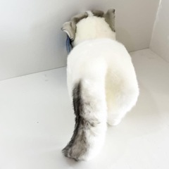 最終お値下げ❣️【新品未使用品】ブリティッシュショートヘア 青い猫のぬいぐるみ リアル  約30センチの画像