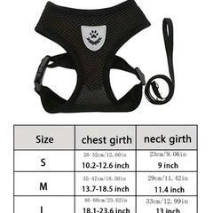 ハーネス リード 小型犬 猫　Lサイズの画像