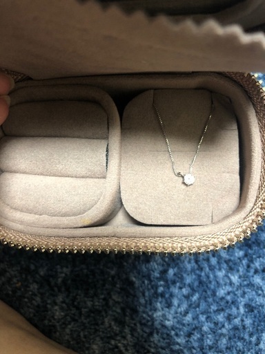 プラチナダイアモンドネックレス✨