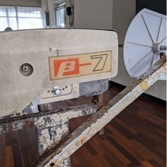 取引中　クロス　糊付け機　手動