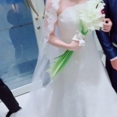 【ララシャンス】ウェディングドレス　の画像