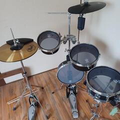 値下げ★ドラムフルセット　メッシュヘッド付Pearl  CX200