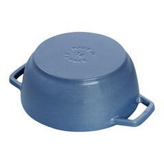オマケ付き【新品未使用】STAUB ストウブ鍋 Wa-NABE S 16 cm ルミナスブルーの画像