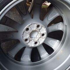 新同品】トヨタ 80系 ハリアー G 純正 18inch 7J +35 PCD114.3 ダンロップ グラントレック PT30 225/60R18 RAV4 ヴァンガード 流用の画像