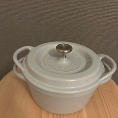 バーミキュラ　オーブンポット　水色14センチの画像