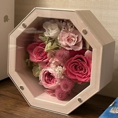 交渉中 母の日 花 ブリザーブドフラワーの画像