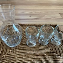 未使用　食器　ピッチャー・グラス3点