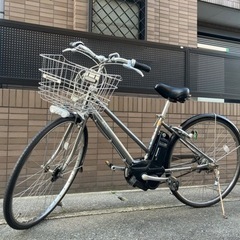 ブリヂストン　アシスタ　自転車 電動アシスト自転車　屋根下保管　