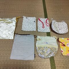 巾着袋いろいろセットで