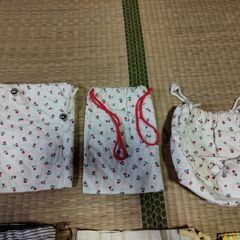 巾着袋いろいろセットでの画像