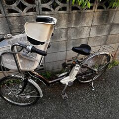 ブリジストン 電動アシスト自転車 子供用前かご