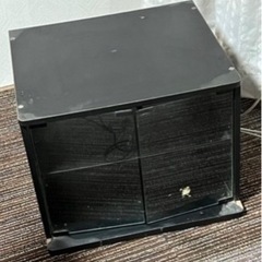 ⭕️0円無料⭕️もらってください⭕️テレビ台　棚　黒の画像