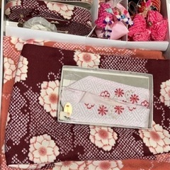 七五三用お着物一式の画像