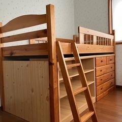 システムベッド　家具
