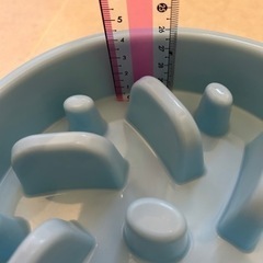 ペット お皿 早食い防止 食器(ミントグリーンもあり)の画像