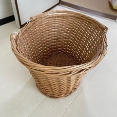 【取引先決定】藤（とう）　ラタン編み　かご　バスケットの画像