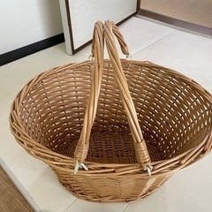 【取引先決定】藤（とう）　ラタン編み　かご　バスケット