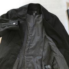 Ｈ&Ｍ　黒コート（Sサイズ）の画像