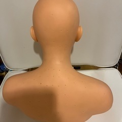 お値下げ‼︎マネキン 頭 ヘッド デコルテ フェイスマネキン マッサージ練習用 マネキンの画像