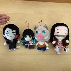 鬼滅のキーホルダーぬいぐるみ