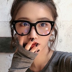 伊達メガネ 黒縁メガネ👓