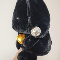【決まりました】大きな黒うさぎ ぬいぐるみの画像
