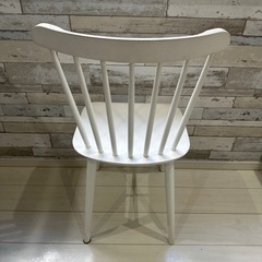 【5/14処分】ダイニングチェア　ホワイトの画像