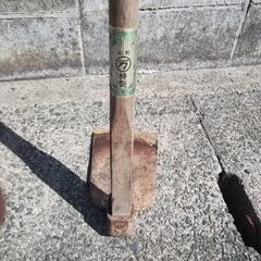 鉄スコップ鍬の画像