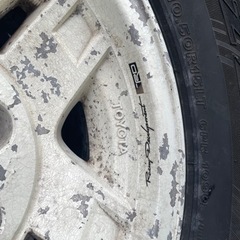 【中古】TRD toyota racing development ホイール 白の画像