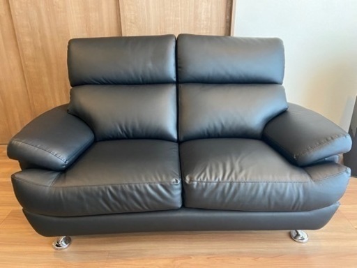最終値下げ 家具 合皮ソファ 2人掛けソファ