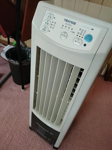 フィルター清掃済！すぐ使用可能★テクノイオン冷風扇スリムタイプ