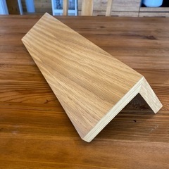無印良品　壁につけれる棚　44cm オーク材