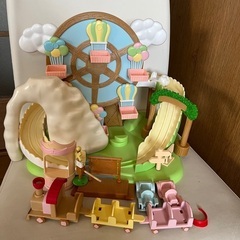 シルバニア赤ちゃんゆうえんち中古品の画像