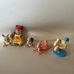シルバニア赤ちゃんゆうえんち中古品の画像